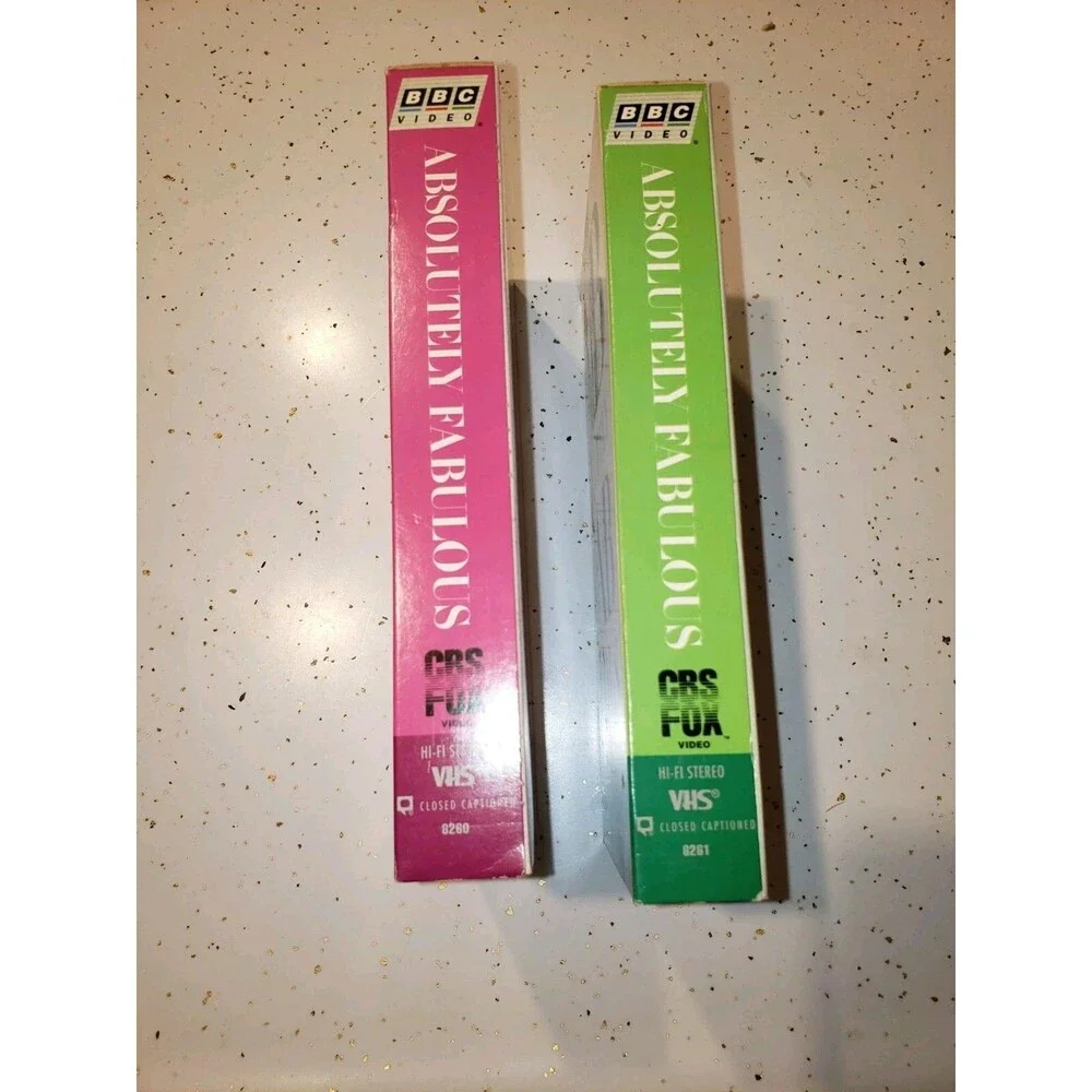 Absolutely Fabulous - Set. 2, Pt. 1 & 2(VHS, 1995) CBS FOX BBC